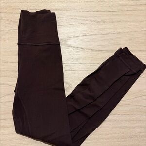 Lululemon brown align Leggings